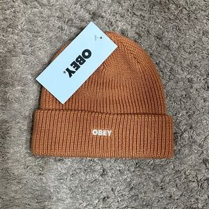 OBEY Beanie “copper” color